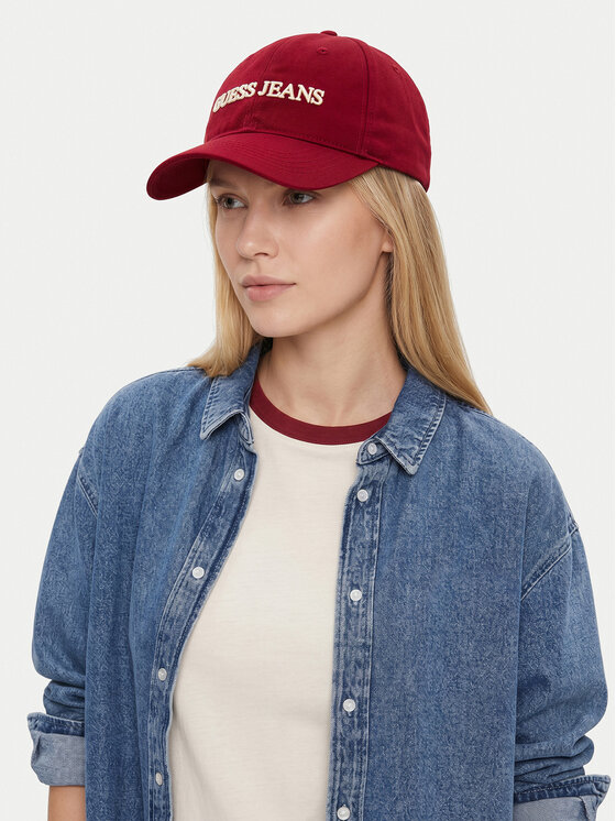 Guess Jeans Šilterica Guess Jeans CWBEO-GJ-U3-007-SS26 Tamnocrvena