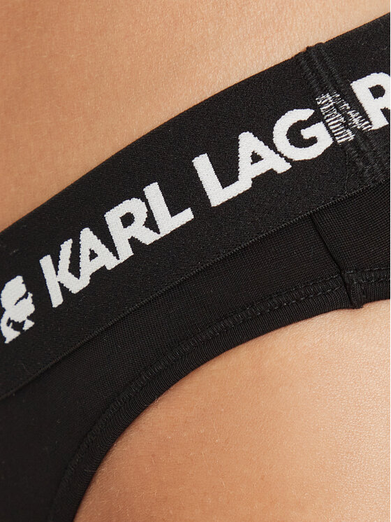 KARL LAGERFELD KARL LAGERFELD Braguitas clásicas A1W47009 Negro