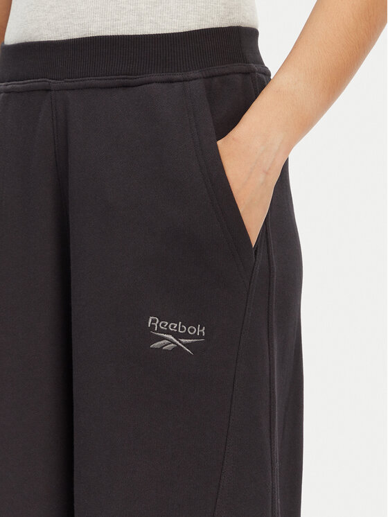 Reebok Reebok Παντελόνι φόρμας 100214071 139-18-00 Μαύρο Regular Fit
