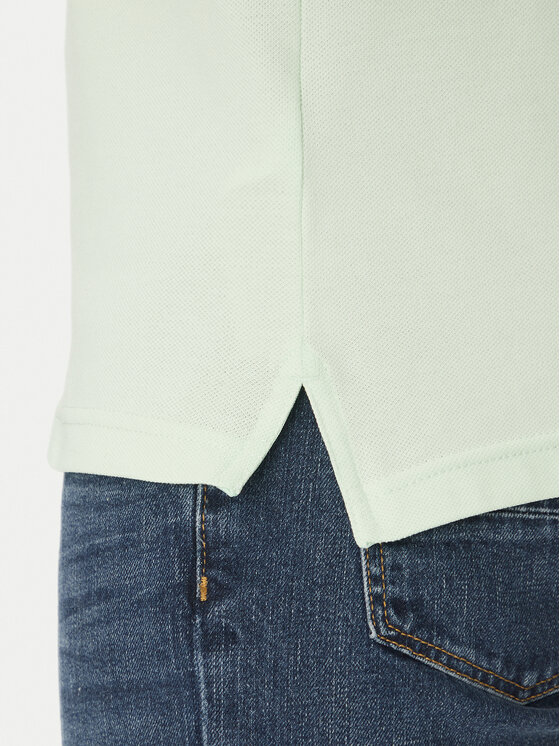 Tommy Hilfiger Tommy Hilfiger Polo marškinėliai 1985 MW0MW17771 Žalia Slim Fit