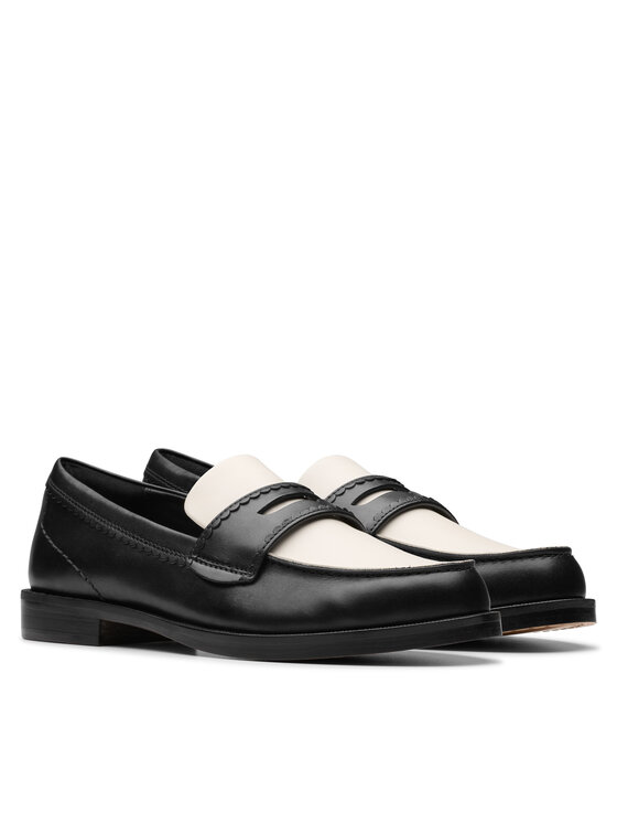 Clarks Mokaszin Clarks Straven Edge 26181270 Fekete