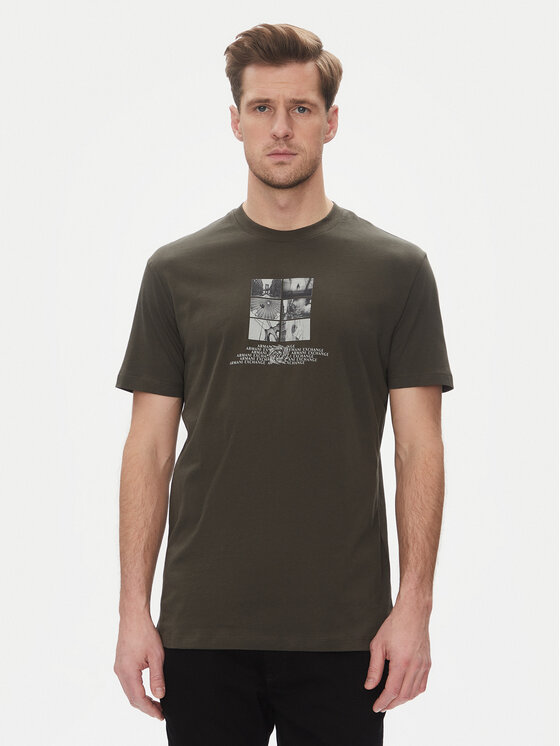 Armani Exchange Armani Exchange Футболка XM000565 AF10356 U8120 Чорний Regular Fit