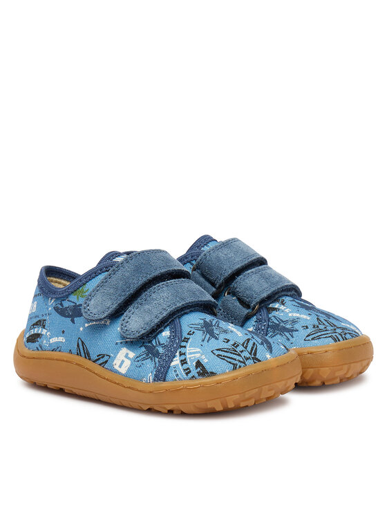 Froddo Тапочки Froddo Barefoot Canvas G1700440-6 M Голубий