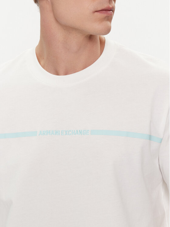 Armani Exchange Armani Exchange T-shirt 3DZTLG ZJ9JZ 1116 Bijela Regular Fit