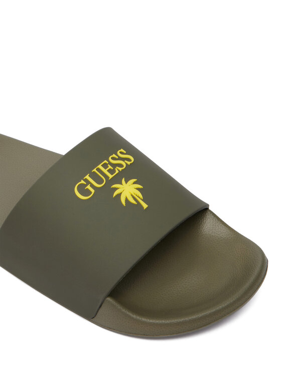 Guess Nazouváky Guess F5GZ05 BB00F Tmavě zelená