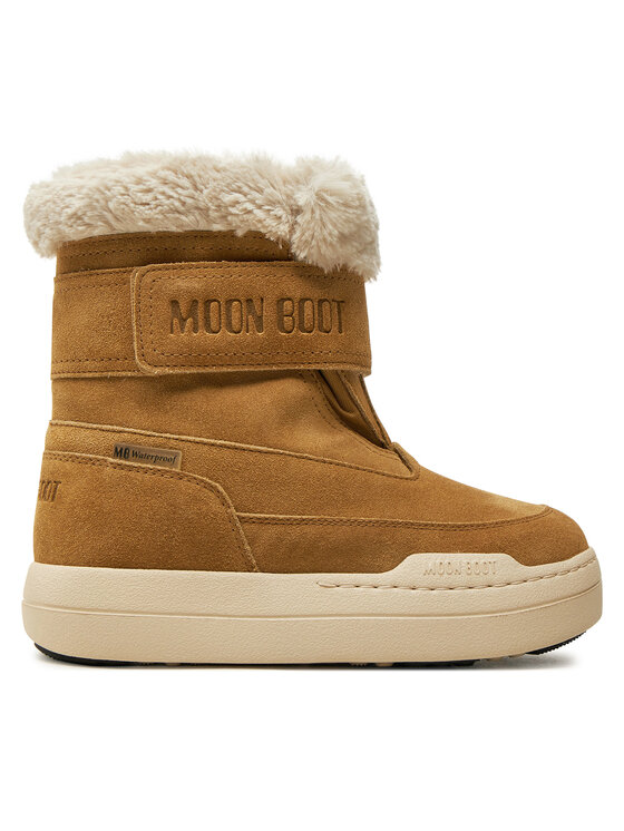 Moon Boot Čizme za snijeg Moon Boot Junior Park Dtrap Boot Suede 80D3440040 Smeđa