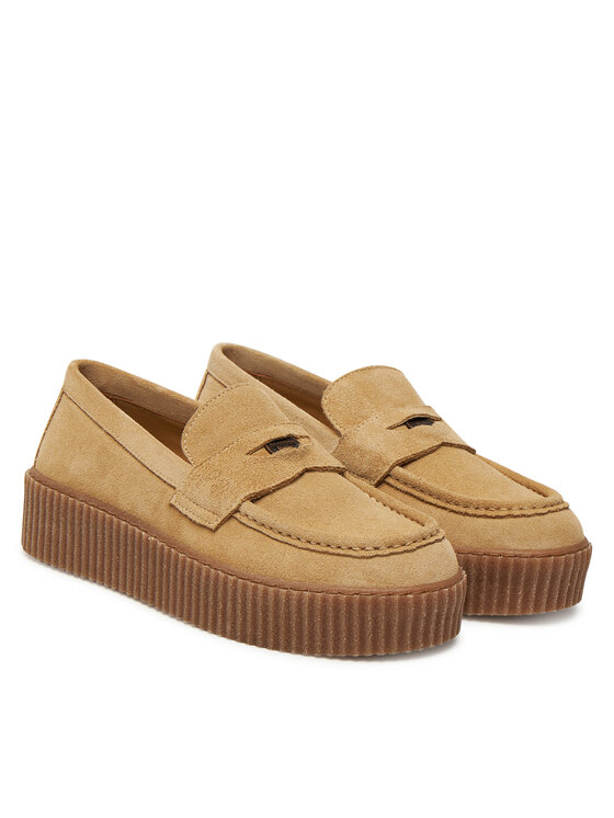 Weekend Max Mara Мокасини Weekend Max Mara Kapokloafer 2525526054600 Бежевий