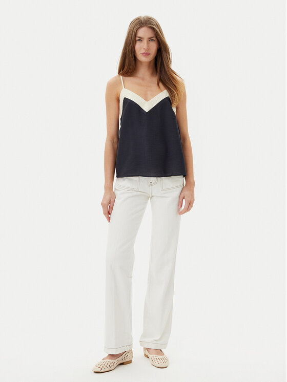 Vero Moda Vero Moda Τοπ Denise 10329790 Μαύρο Regular Fit
