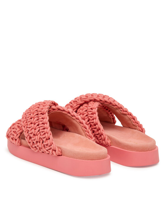 Inuikii Шльопанці Inuikii Woven 1004.003.0062 Рожевий