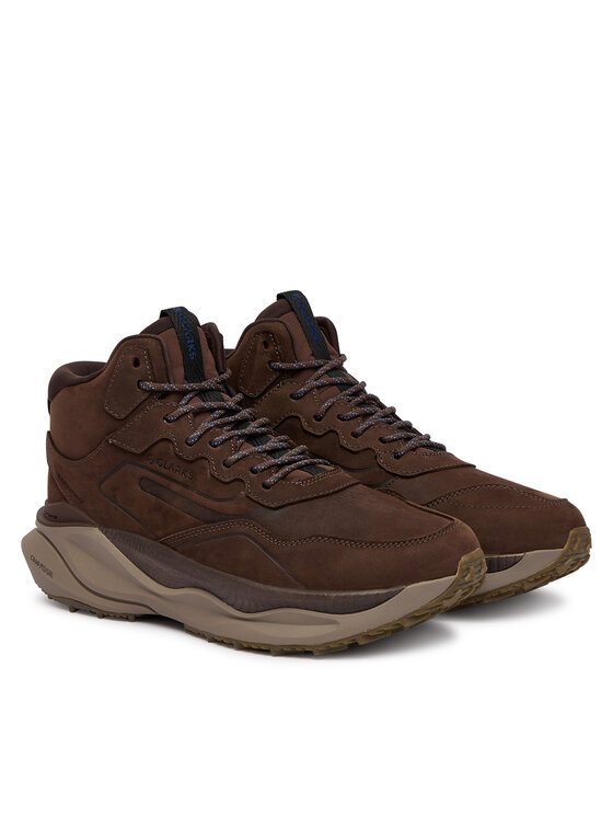 Clarks Παπούτσια πεζοπορίας Clarks Pace TrailHiWP 26320179 Καφέ