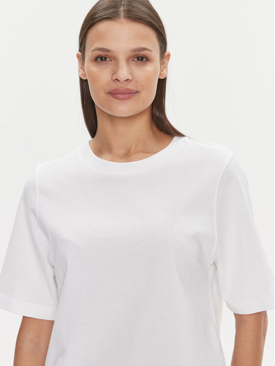 United Colors Of Benetton United Colors Of Benetton T-shirt 3BL0E17G5 Bianco Boxy Fit
