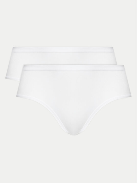 Triumph Triumph Komplet klasičnih hlačk z visokim pasom﻿ Sense Of Cotton 10225046 Bela
