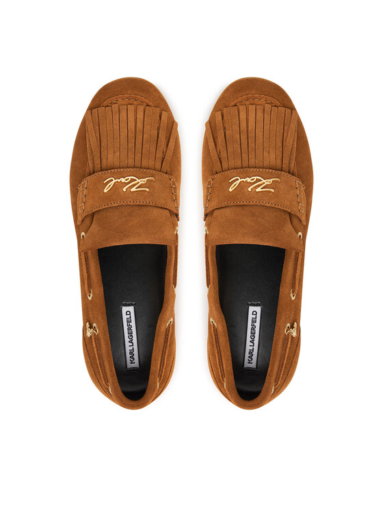 KARL LAGERFELD Мокасини KARL LAGERFELD Marlee KL41329A Коричневий