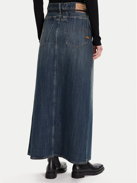 G-STAR G-Star Raw Jeansrock D25979-D577 Dunkelblau Baggy Fit