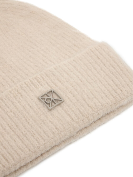 Calvin Klein Sapka Calvin Klein Emblem Brushed LV04D8067G Bézs