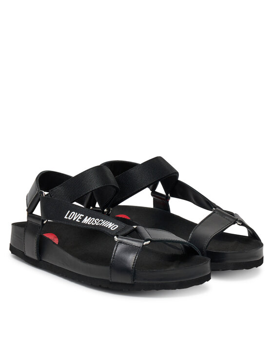 LOVE MOSCHINO Босоніжки LOVE MOSCHINO JA16263G0MIA0000 Чорний