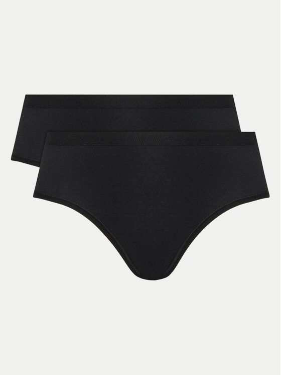 Triumph Triumph Комплект класичних трусиків із високою талією Sense Of Cotton 10225046 Чорний