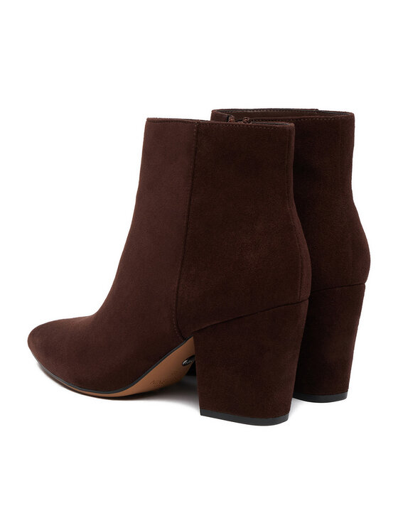 Nine West Μποτάκια Nine West CEO-ZAKIA-01 Σκούρο καφέ