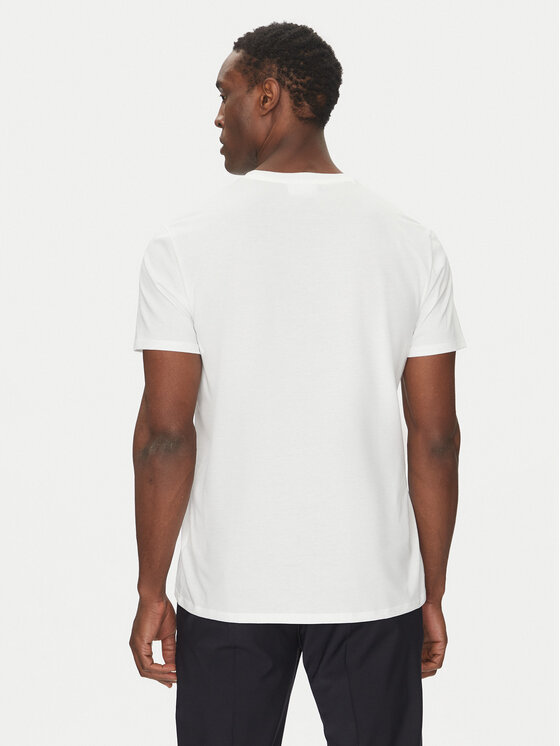 Lacoste Lacoste Футболка TH6710 Білий Regular Fit