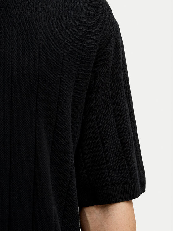 Jack & Jones Jack & Jones Поло Varenna 12272578 Чорний Relaxed Fit