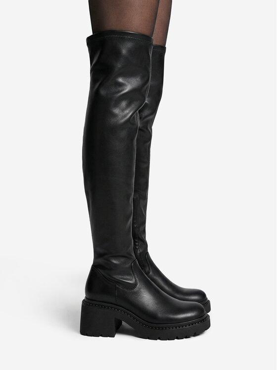 DeeZee Čižmy DeeZee CEO-WS6575-02 Čierna