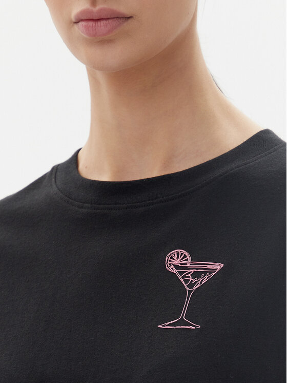 BOSS BOSS Футболка C_Eboyfriend_4 50540441 Чорний Oversize