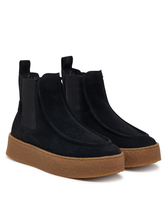 Tamaris Členková obuv Tamaris 1-25401-47 Čierna