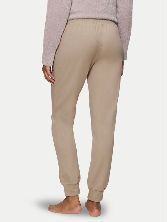 Triumph Triumph Spodnji del pižame Smart Thermal 10221479 Bež Regular Fit