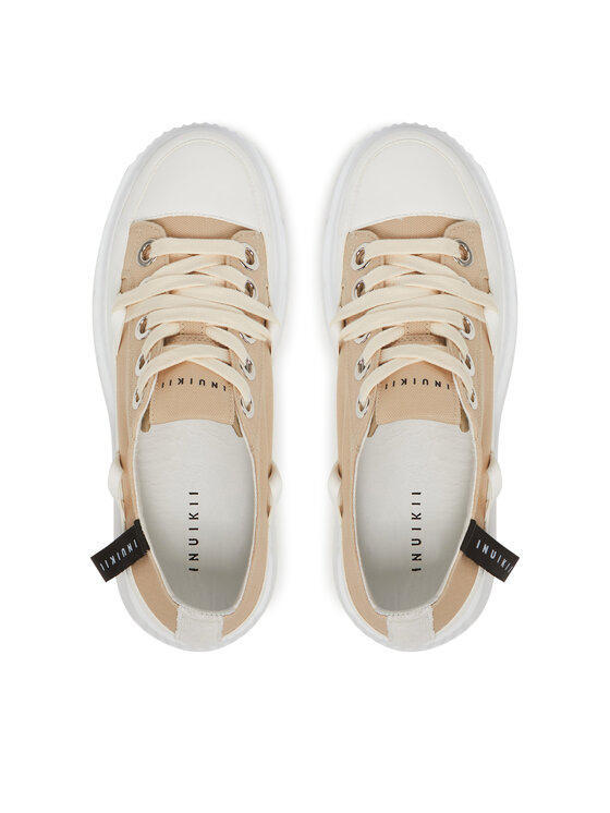 Inuikii Кеди Inuikii Matilda Canvas Low 30102-025 Бежевий