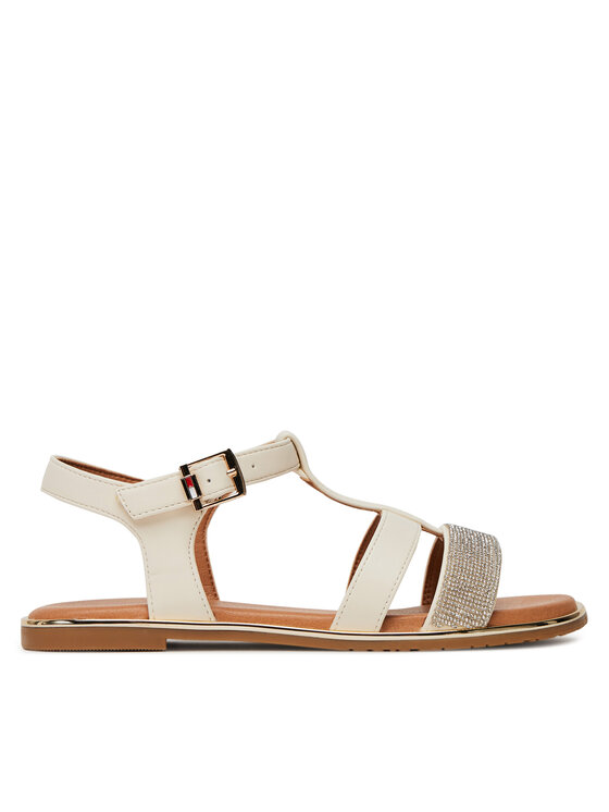 Tommy Hilfiger Szandál Tommy Hilfiger T3A2-33780-0371 S Ekru