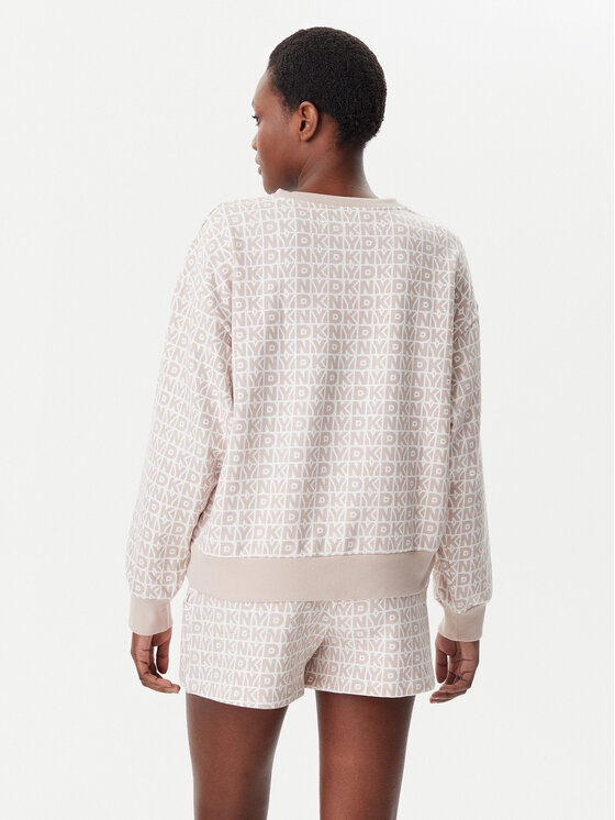 DKNY DKNY Піжама YI50040 Бежевий Regular Fit