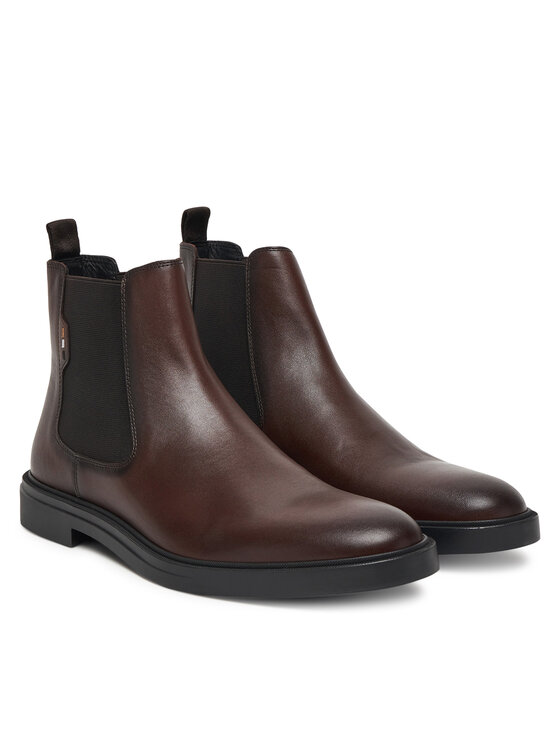 BOSS Botines Chelsea BOSS Calev 50552527 Marrón