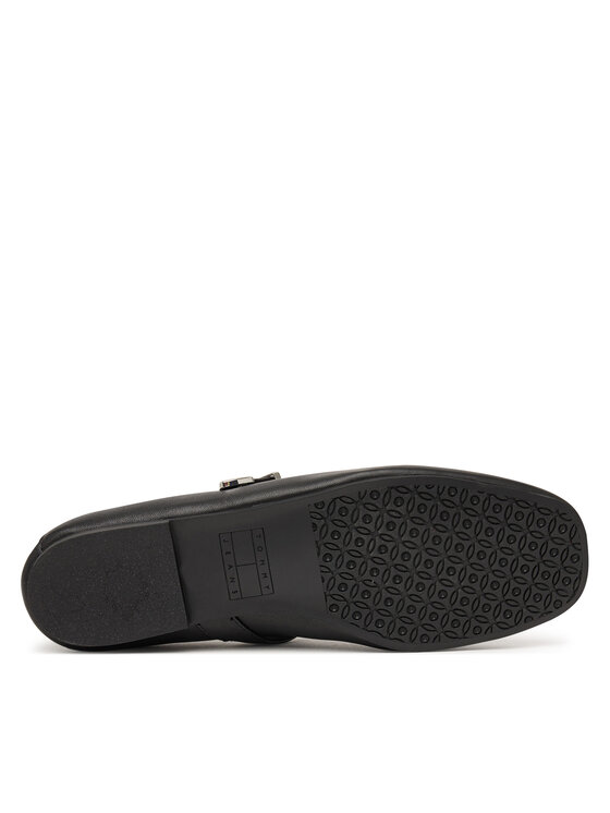 Tommy Jeans Balerini Tommy Jeans Tjw Ballerina Nappa Leather EN0EN03043 Negru