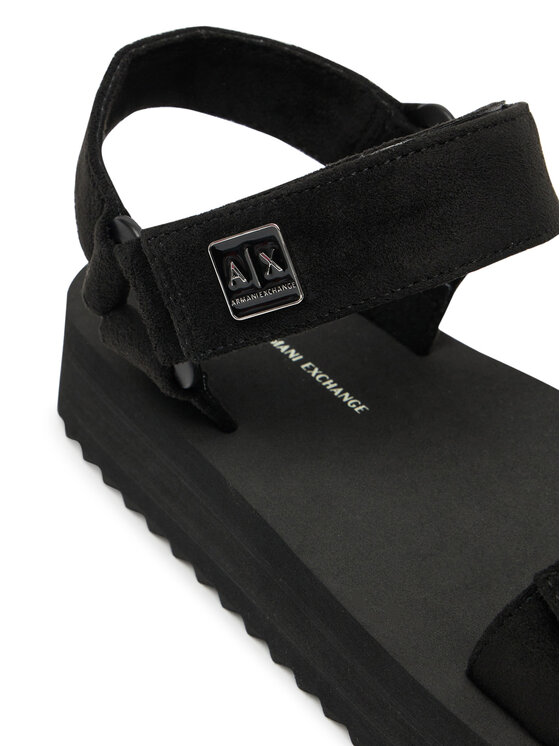 Armani Exchange Сандали Armani Exchange XDP064 XV928 00002 Черен