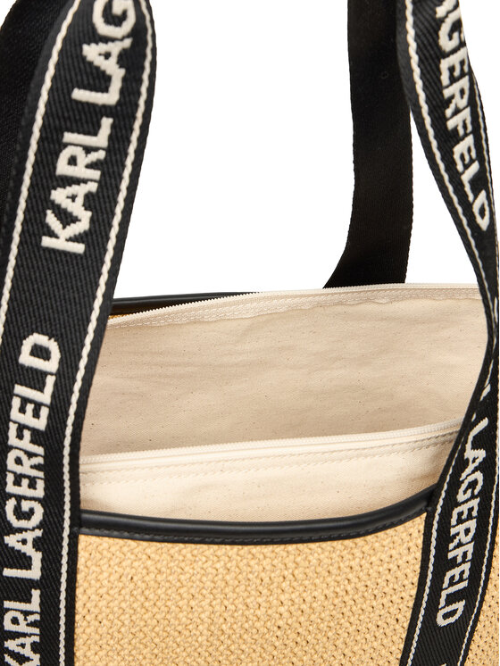 KARL LAGERFELD Torebka KARL LAGERFELD A1W46074 Beżowy