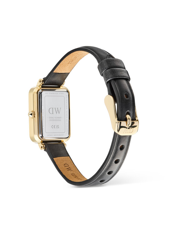 Daniel Wellington Hodinky Daniel Wellington Quadro Roman Numerals Date DW00100865 Čierna
