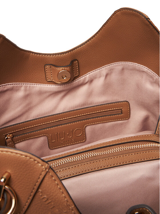 Liu Jo Kabelka Liu Jo Ecs L Satchel AF5054 E0538 81140 Hnědá