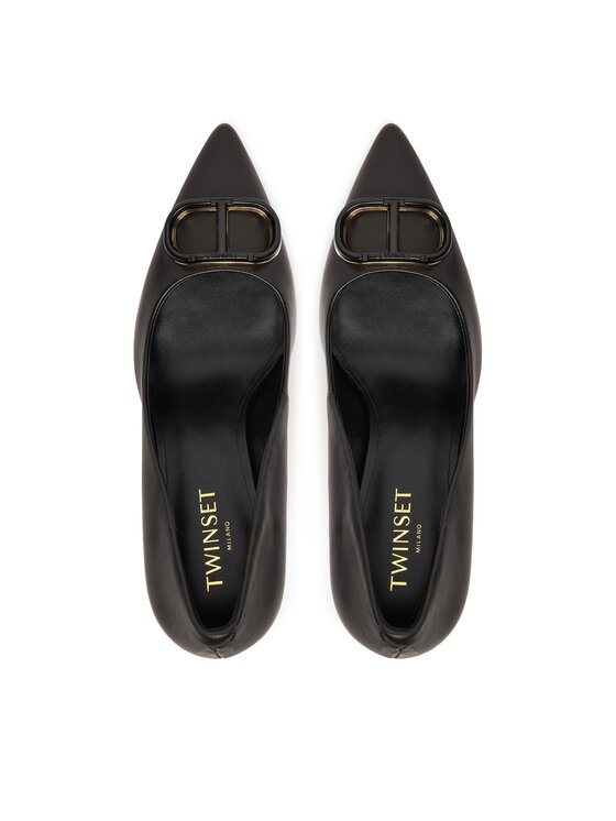 TWINSET Lodičky TWINSET 252TCP032 Čierna