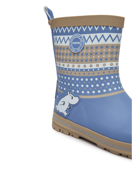 Reima Cizme de cauciuc Reima Moomin Magisk Rain Boots 5400001B Albastru