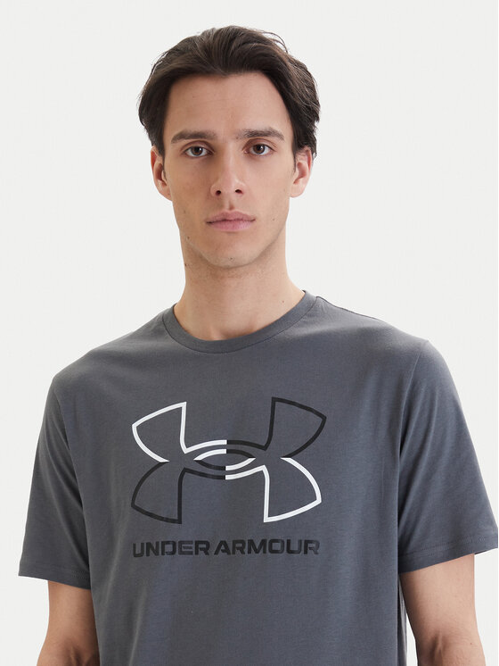 Under Armour Under Armour Camiseta Ua Gl Foundation Update Ss 1382915 Gris Loose Fit