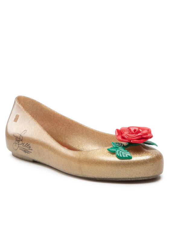 Melissa Balerīnas Melissa Mini Melissa Sweet Love + Disn 33448 Zelta