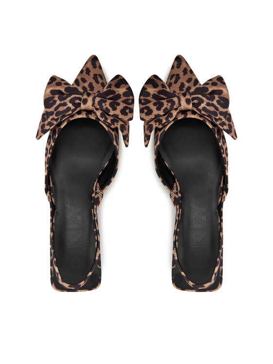 ONLY Shoes Szandál ONLY Shoes Onlcoco-6 Bow Leo 15348045 Barna