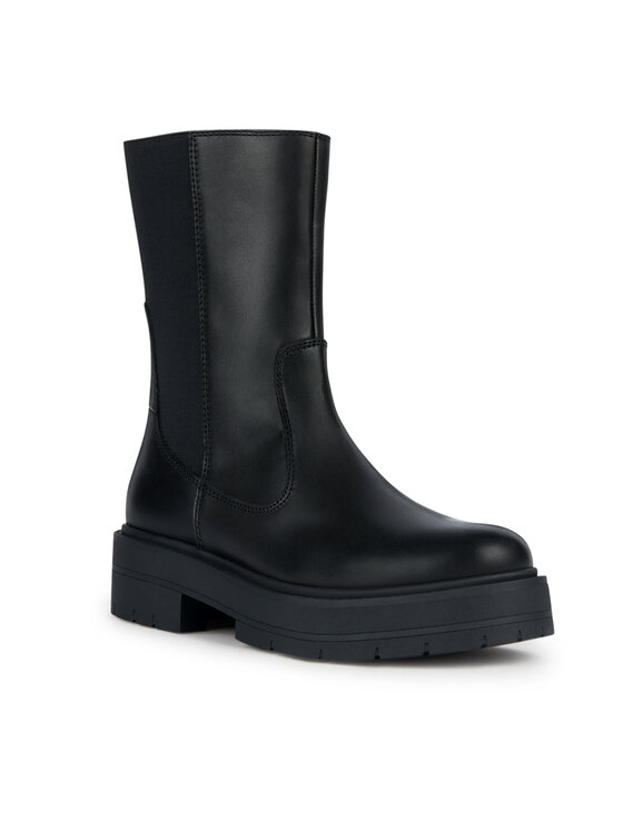 Geox Īsie zābaki Geox D Spherica Ec7 D36VDK 00043 C9999 Melns