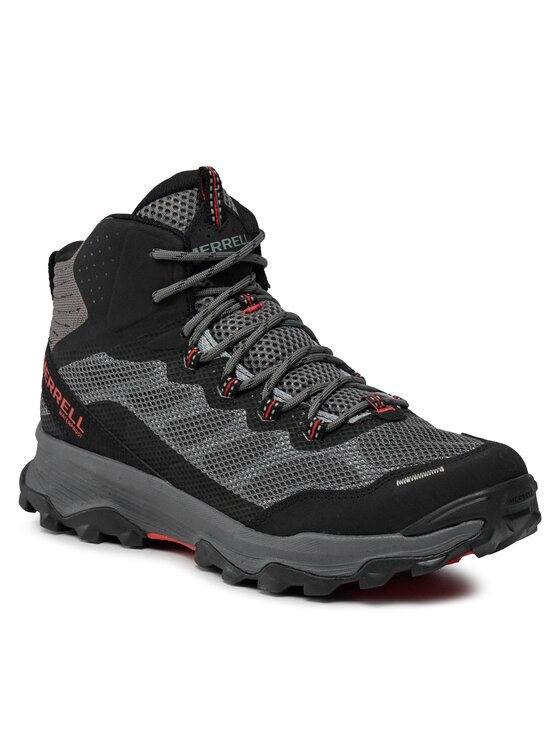 Merrell Trekingová obuv Merrell Spee Strike Mid Wp J066877 Sivá