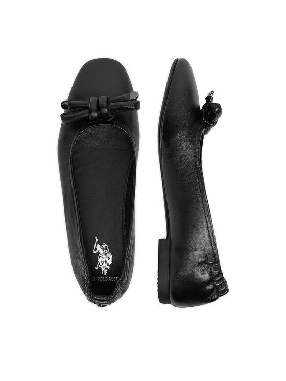 U.S. Polo Assn. Балетки U.S. Polo Assn. EO-OXANA001W/6L1 Чорний