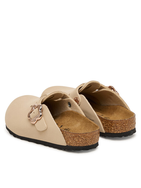Birkenstock Шльопанці Birkenstock Boston Flower Buckle 1030630 S Бежевий