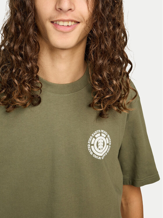 Element Element Camiseta Seal Bp ELYZT00596 Caqui Regular Fit