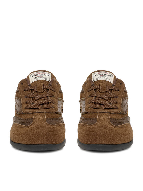 Guess Jeans Sneakersy Guess Jeans EO-GSJ117 Brązowy