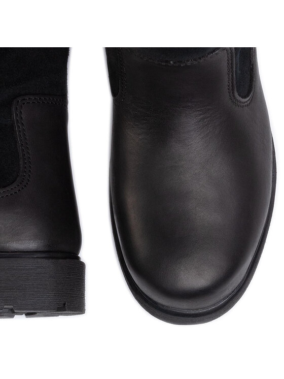 Clarks Kozačky Clarks Astrol Rise K 261455116 Černá