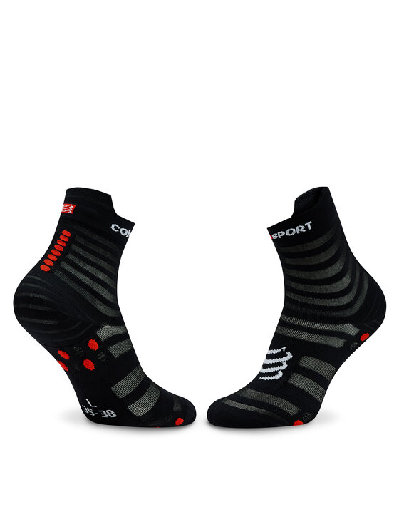 Compressport Dlhé ponožky Compressport Pro Racing Socks V4.0 Ultralight Run High XU00050B Čierna